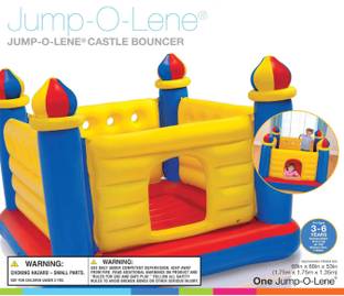 Tiny Tales NEW IN BOX INTEX JUMP-O-LENE CASTLE BOUNCER WITH PUMP Inflatable Hoppers & Bouncer