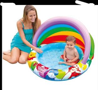 HornFlow Buy Winnie (IND*29) The Pooh Baby Pool from INTEX Inflatable Swimming Pool