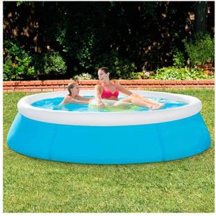 Tiny Tales Intex (IND*55) Easy Family Pool 10ft x 30in With Free Pump Inflatable Swimming Pool