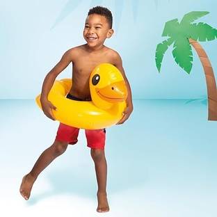 Pulsbery Swimming Leering Ring for Girls and Boys / Swimming Tube Inflatable Swim Ring Inflatable Swimming Pool