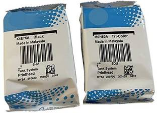 M JETTONER GT53 X4E75A M0H50AA Print Head GT53 printhead Black + Tri Color Combo Pack Ink Cartridge