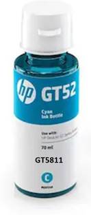 HP ORIGINAL INK BOTTLE FOR HP DESK JET GT 5811 INK TANK PRINTER Cyan Ink Bottle
