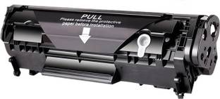 spotink Easy Refill Q2612A Toner Compatible for H-P Printers Black Ink Toner