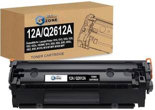 CARTRIDGE ZONE Laserjet M1005 MFP,1020,1010/1012/1018/1022/1022n/1022NW/3015/3020/3030/3050 Black Ink Cartridge