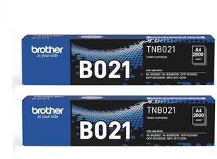 brother TNB021 Drum Cartridge, Gray, Standard Pack of 2 Black Ink Cartridge