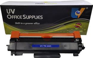 uv infotech TN 2465 TONER CARTRIDGE COMPATIBLE FOR DCP-L2351DW, DCP-L2531DW, DCP-L2535DW,DCP-L2550DW , HL-L2395DW , MFC-L2710DW , MFC-L2713DW ,MFC-L2715DW , MFC-L2716DW ,MFC-L2730DW ,MFC-L2750DW , MFC-L2751DW ,MFC-L2770DW, MFC-L2771DW Black Ink Cartridge