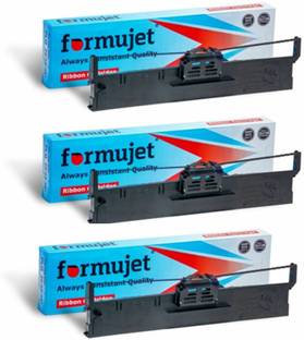 Formujet PLQ 20/22/30 Dot Matrix Printer Ribbon Compatible for PLQ-20/20M/20K/20KM Black Ink Cartridge