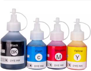 ASV Refill ink For brother DCP-T226 Multi-function Color Inkjet Printer Black + Tri Color Combo Pack Ink Bottle