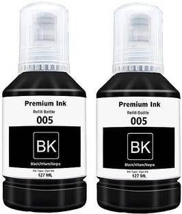 canoff 005 Ink Refill Bottles for M2140, M1100, M1120 Printers( Pack Of 2) Black Ink Bottle