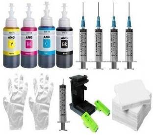 JSMSH INK FOR cartridge 805/803/680/678/818/802/901/703/704/46/21/22/27/28/56/57 Black + Tri Color Combo Pack Ink Cartridge