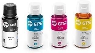 HP INK BOTTLE FOR HP 310,311,315 INK TANK PRINTER FOUR COLOR COMBO Black + Tri Color Combo Pack Ink Bottle