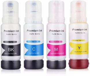 R C Print ink refill Black + Tri Color Combo Pack Ink Bottle