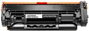 DOTPRINT ™ 137A/W1370A Toner Cartridge Compatible for HP Laserjet Printers (With Chip) Black Ink Cartr...