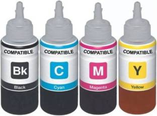 ARK Refill Ink For Use In HP 680 Black & Color Ink Cartridge & HP DeskJet 1115, 1118, 2135, 2138, 3635, 3636, 3638, 4675, 4678 Black + Tri Color Combo Pack Ink Bottle