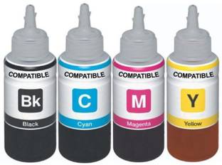 Printcare Refill Ink for Canon Pixma G2010, G2000, G1010, G1000, G6070, G5070, GM2070, G3010, G3000 Printer - GI 790 Ink Bottle for Canon Inktank Printer Black + Tri Color Combo Pack Ink Bottle