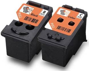 verena CH-71L & CH-71R Print Head for Canon Pixma G570 / G670 Ink Tank Printers Black + Tri Color Combo Pack Ink Cartridge