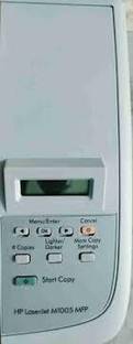 idencis Laserjet Display Control Panel Set Hp M1005 MFP White Ink Toner
