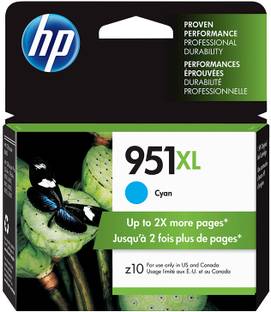 HP 951XL Officejet Cyan Ink Cartridge