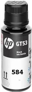HP 584 SMART TANK INK WIFI ALL IN ONE INK TANK PRINTER ORIGINAL INK Black Ink Bottle