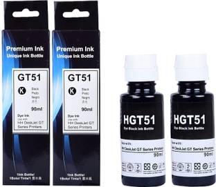 ASV GT51 Black Ink Tank Printer 115,310,315,316,319,410,415,419,500,515,516,2 black Black Ink Bottle