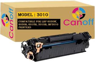 canoff 3010 Toner Cartridge Compatible For LBP 6030W, 6030B, 6018B, MF3010 Printers Black Ink Toner