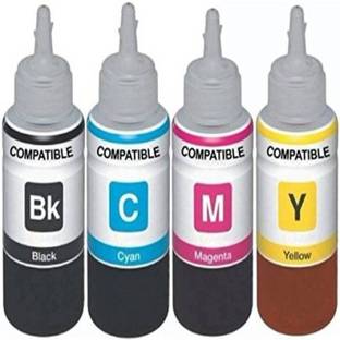 Ang Refill Ink Bottle for HP 2623 Inkjet Printer Cartridge - 100ML Each Bottle Tri-Color Ink Cartridge