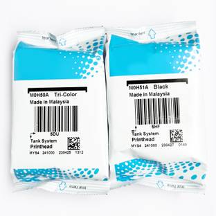 Pappakart GT5820 Black + Tri Color Combo Pack Ink Cartridge