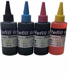 UV Ink Refill Compatible For 680 & 803 Printers Tri-Color Ink Bottle