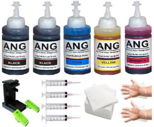 Ang Refill kit Dye ink FOR Deskjet 1210,1211,1212,1213, 2330, 2331, 2332, 2333 Black + Tri Color Combo Pack Ink Cartridge