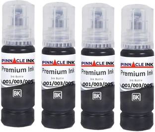 PINNACLE 001/003/008 Premium Compatible Refill Ink For L3256 All Black Black Ink Bottle
