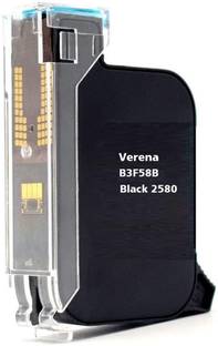verena B3F58B/ 2580 Solvent Black Ink Cartridge Compatible for Handheld Inkjet Printer Black Ink Cartridge
