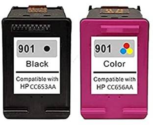 trendvision TRENDVISION 901 COMBO INK CARTRIDGE FOR USE IN Officejet 4500 AiO G510h Black + Tri Color Combo Pack Ink Cartridge