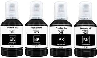 salaar 005 Ink Black Refill Ink Bottles for Epson M2170, M3180, M3170 and M3140 Printer Black Ink Bottle