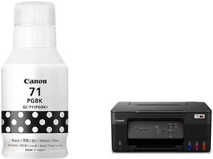 CAN PIXMA CANON G 3730 135ML ORIGINAL SINGLE FUNCTION G 3730 INK TANK PRINTER INK GI71 Black Ink Bottle