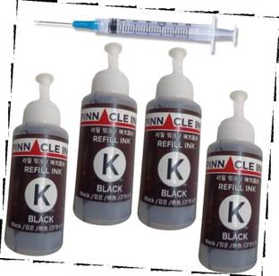 Pinnacle Ink Canon G2770 Printer Refill Ink Compatible Premium Ink ALL BLACK Black Ink Bottle