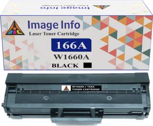 ImageInfo TONER 166A Black Laser Toner Cartridge W1660A Toner Cartridge Compatible Black Ink Toner