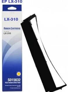 HipponixTech Epso.n LX 310 Twin Ribbon (SET OF 1) Black Ink Cartridge Black Ink Cartridge
