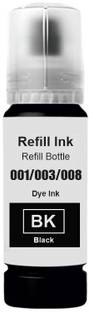 verena 001/003/008 Refill Ink Compatible for L3110,L3150,L3250,L3252,L3115 Printers Black Ink Bottle