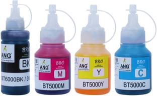 Ang Refill Ink for Brother DCP-T710W T520W, T820DW, T220, T920DW, T420W, T710W Black + Tri Color Combo Pack Ink Cartridge