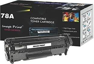 IMAGE PRINT Image print 78A / CE278A Black Toner Cartridge, Compatible for HP Laserjet Pro M1536dnf, HP Laserjet Pro P1566, Laserjet Pro P1606dn Single Color Toner (Pack 1) Black Ink Toner Powder