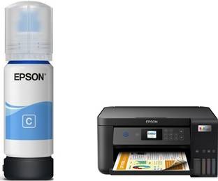 EPS ORIGINAL Epson L4260 All In One Ink Tank WIfI Duplex A4 Color Printer Cyan Ink Bottle
