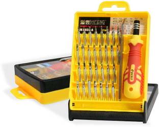 S S Enterprises Jk-6032 33-In-1 Screwdriver Tool Kit For Mobiles, Laptop PRINTER Standard Screwdriver Set