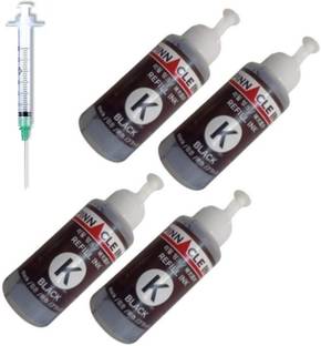 Pinnacle Ink Refill Ink High Quality Compatible Ink Canon PIXMA G7070 All 4 BLACK Black Ink Bottle