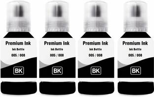 spotink 005/008 refill ink for M2140, M1100, M1120, M1140, M1170, M2110 Pack of 4 Black Ink Bottle