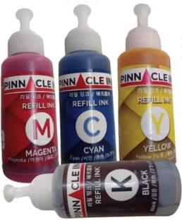 Pinnacle Ink Compatible Refill Ink Refill ink for printer Deskjet 1213 Black + Tri Color Combo Pack Ink Bottle