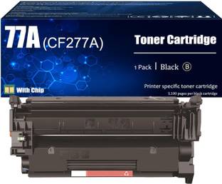 SPS 77A Toner Cartridges WITH CHIP Replacement for HP 77A CF277A Toner Cartridge Black Ink Cartridge