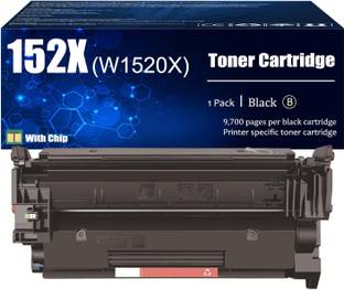 SPS 152X W1520X Toner Cartridge WITH CHIP for Use in HP 152X W1520X 152A Cartridge Black Ink Toner