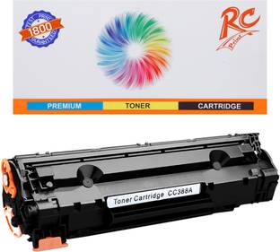 R C Print 88A / CC388A Laser Toner Cartridge for P1007 P1008 P1106 P1108 M1136 Black Ink Toner