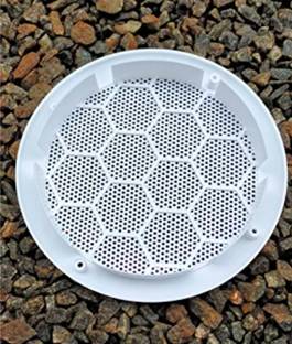 LJL Traders Chimney Vent Cover/Mosquito Net Cover/Dust Controller - 8 inch Round, 4 Piece Insect Net