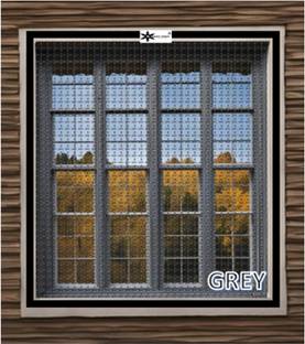 Yako Toko WINDOW SIZE(2ft x 3ft ) Heavy Quality 120GSM Stitched Loop Window Mosquito Insect Net